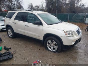  Salvage GMC Acadia