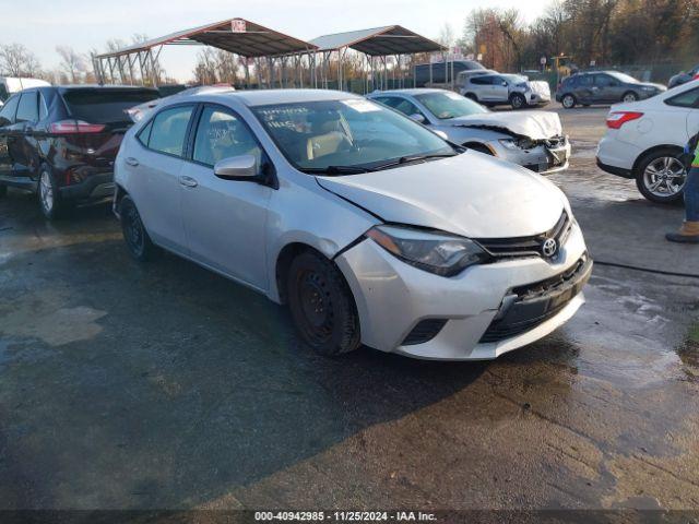  Salvage Toyota Corolla