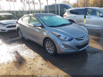  Salvage Hyundai ELANTRA