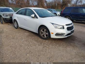  Salvage Chevrolet Cruze