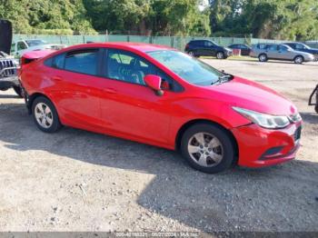  Salvage Chevrolet Cruze