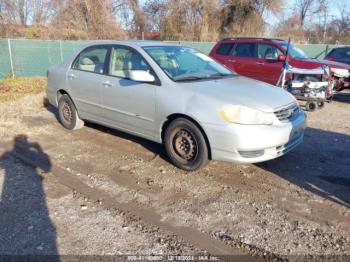  Salvage Toyota Corolla