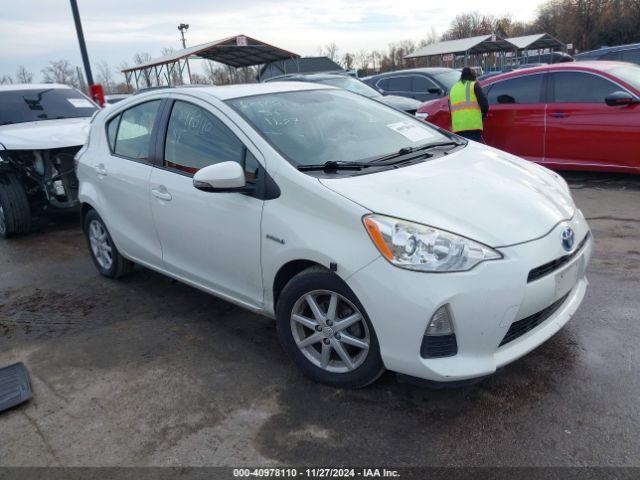  Salvage Toyota Prius c