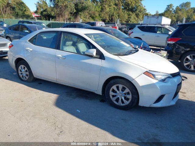  Salvage Toyota Corolla