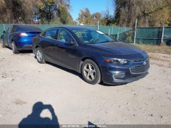  Salvage Chevrolet Malibu