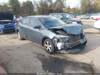  Salvage Toyota Corolla