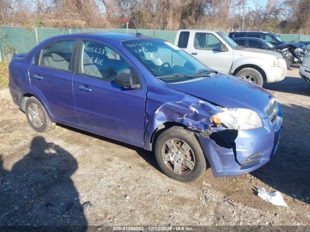  Salvage Chevrolet Aveo