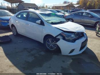  Salvage Toyota Corolla