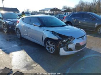  Salvage Hyundai VELOSTER