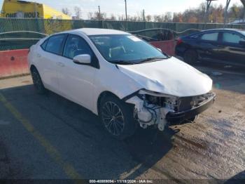  Salvage Toyota Corolla