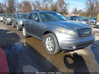  Salvage INFINITI Fx