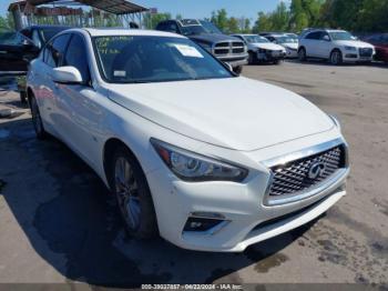  Salvage INFINITI Q50