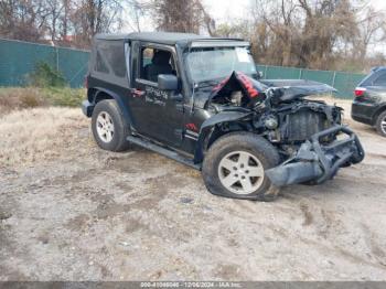  Salvage Jeep Wrangler