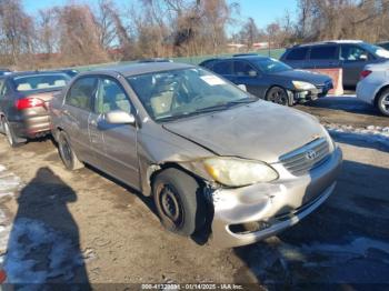  Salvage Toyota Corolla