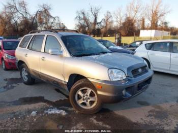  Salvage Hyundai SANTA FE