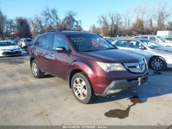  Salvage Acura MDX