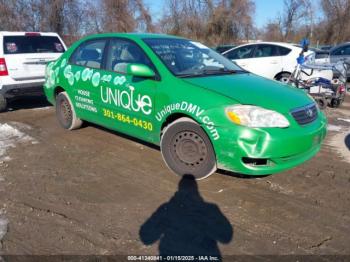  Salvage Toyota Corolla