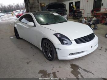  Salvage INFINITI G35