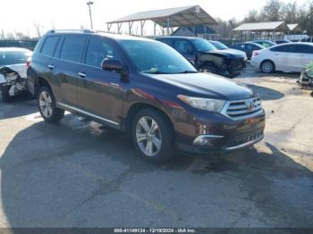  Salvage Toyota Highlander