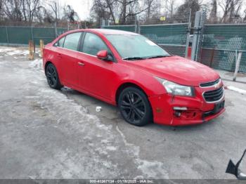  Salvage Chevrolet Cruze