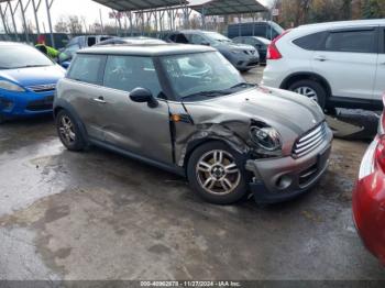  Salvage MINI Cooper