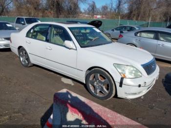  Salvage Lexus LS