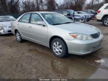  Salvage Toyota Camry