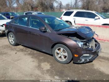  Salvage Chevrolet Cruze