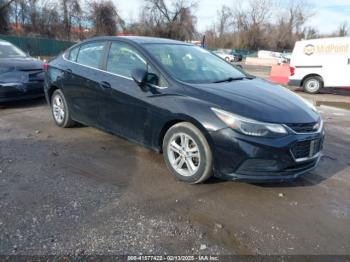  Salvage Chevrolet Cruze