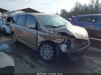  Salvage Toyota Sienna