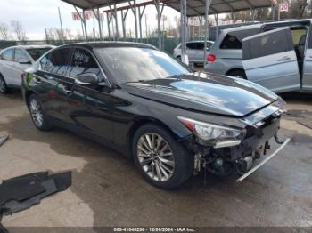  Salvage INFINITI Q50