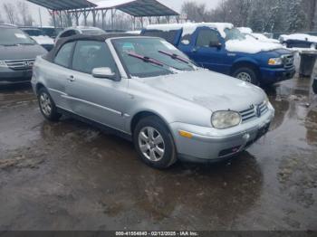  Salvage Volkswagen Cabrio