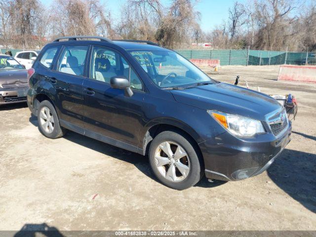  Salvage Subaru Forester