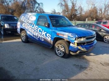  Salvage Chevrolet Tahoe