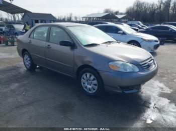  Salvage Toyota Corolla