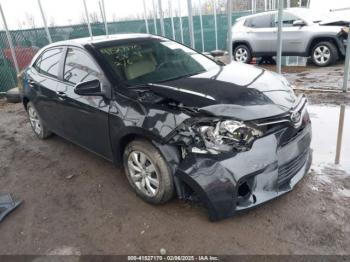  Salvage Toyota Corolla