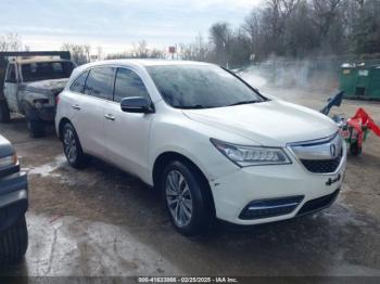  Salvage Acura MDX