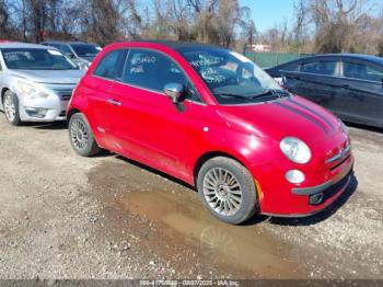  Salvage FIAT 500c