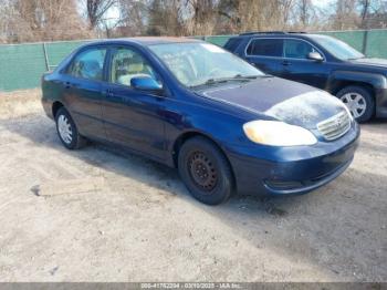  Salvage Toyota Corolla