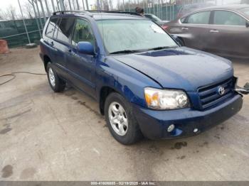  Salvage Toyota Highlander