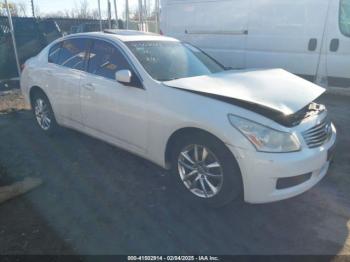  Salvage INFINITI G37x