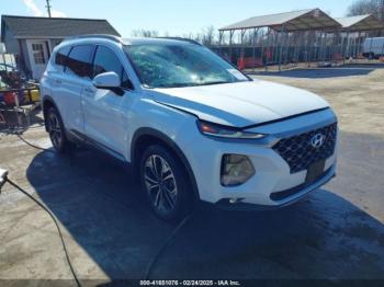  Salvage Hyundai SANTA FE