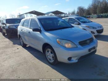  Salvage Toyota Matrix