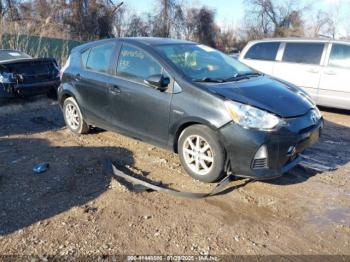  Salvage Toyota Prius c