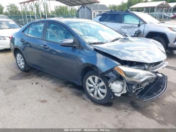  Salvage Toyota Corolla