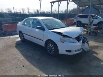  Salvage Toyota Corolla