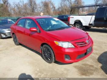  Salvage Toyota Corolla