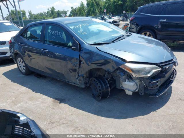  Salvage Toyota Corolla