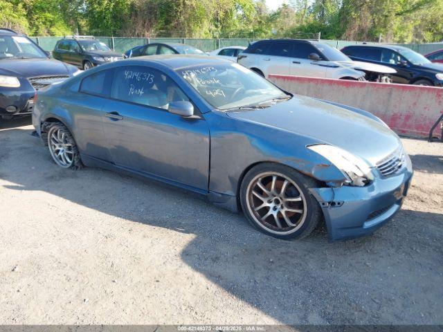  Salvage INFINITI G35