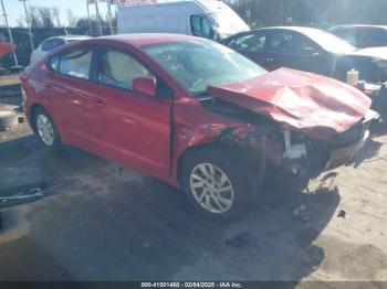  Salvage Hyundai ELANTRA